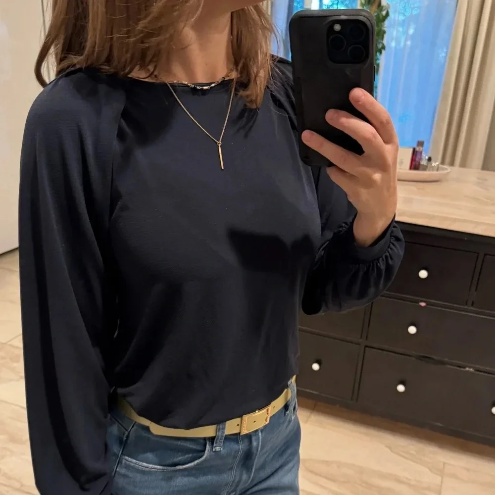Bebe gold toned belt